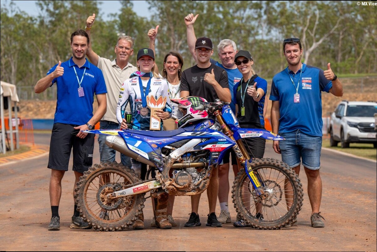 Lotte van Drunen Claims Bronze Medal in 2026 FIM Women's Motocross World Championship