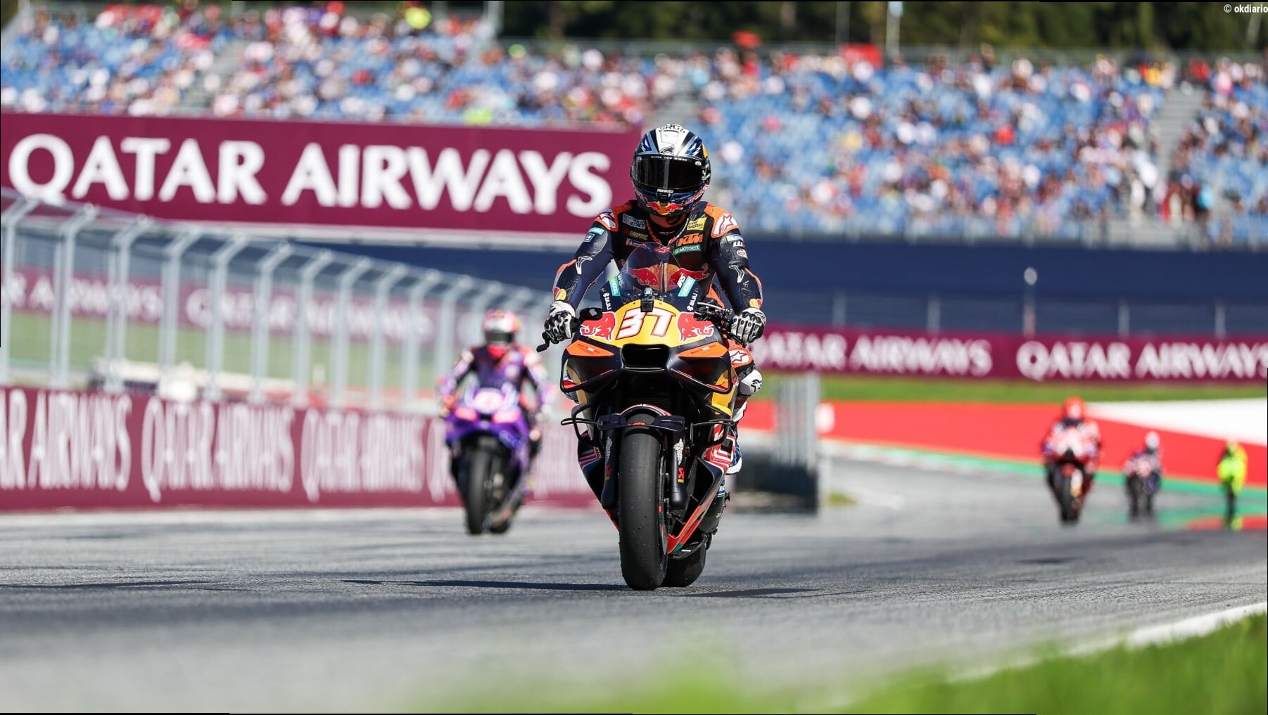 Pedro Acosta logra su primera victoria en MotoGP y Jorge Martín toma aire con Marc Márquez