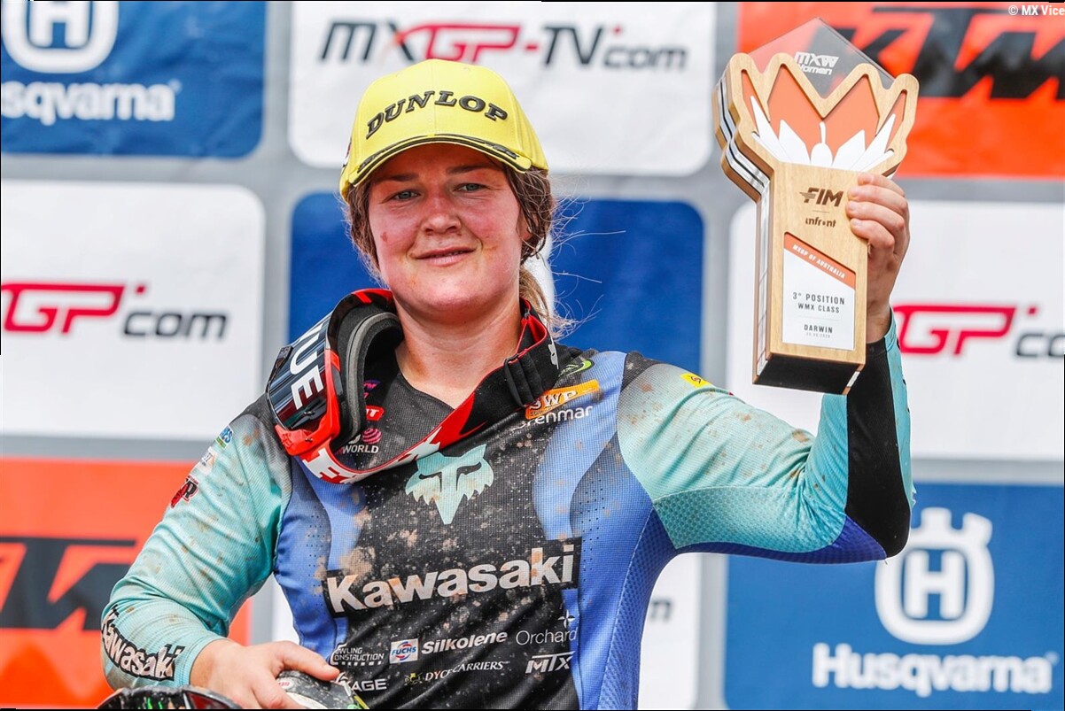 Courtney Duncan ends the season with a podium