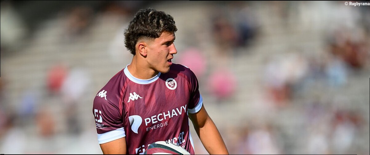 Top 14. "C'est un taiseux" : qui est Hugo Avogadro (Bordeaux-Bègles), titulaire à l'aile face au Stade Français