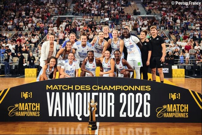 Match des Championnes 2026 : Jeu set et match pour Basket Landes à Roland-Garros