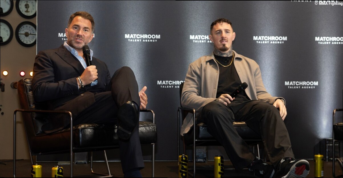 Dana White insists no beef with Tom Aspinall, says Eddie Hearn is 'f*cking drowning' in boxing business