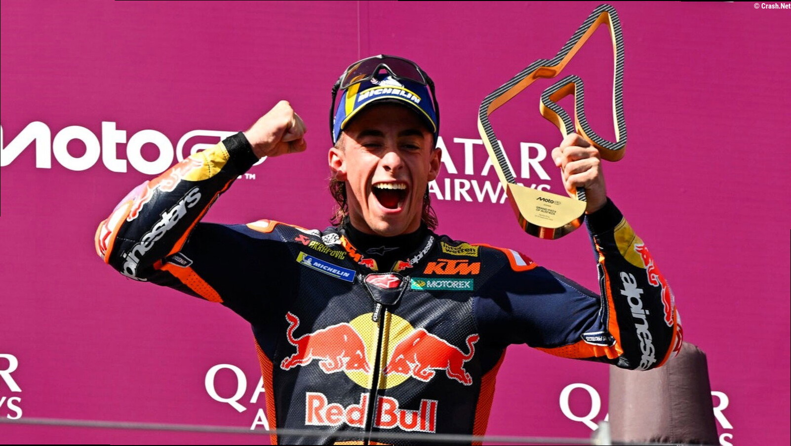 Pedro Acosta: "I was sh**ting my pants" before breakthrough Austrian MotoGP victory