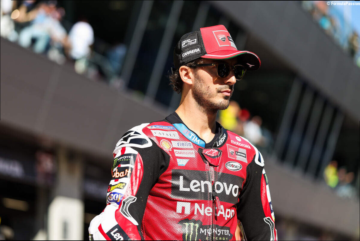 Bagnaia: "Ho avuto anche io problemi al freno. Ducati? Non mi sarei aspettato facesse così fatica"