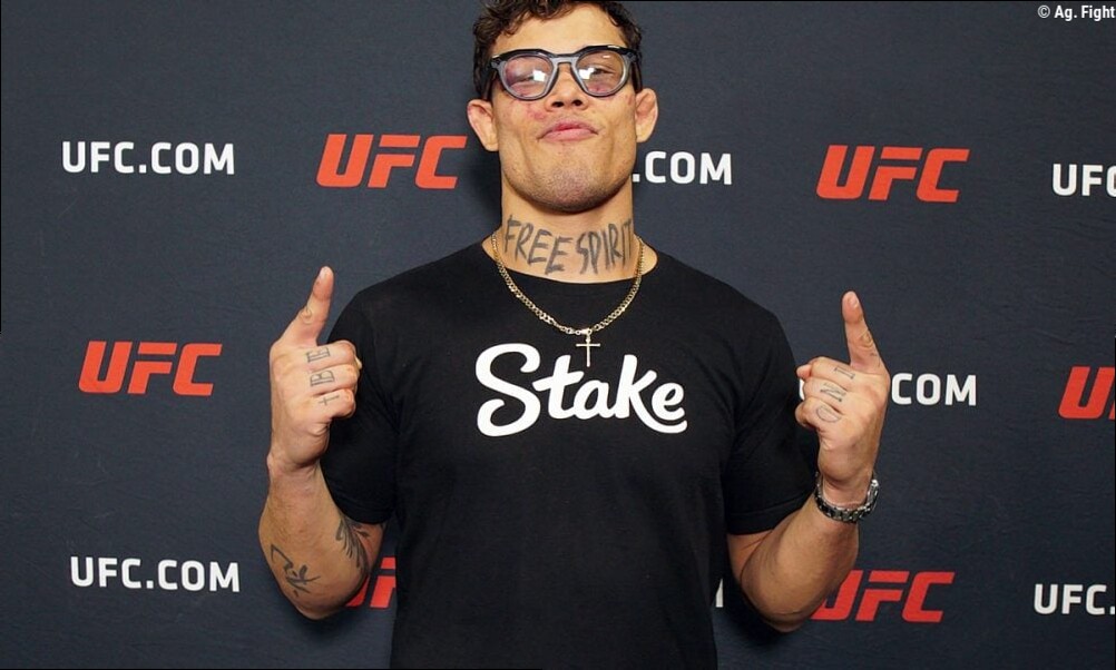 Risco? Caio Borralho enfrenta parceiro de Alex Poatan no UFC 334