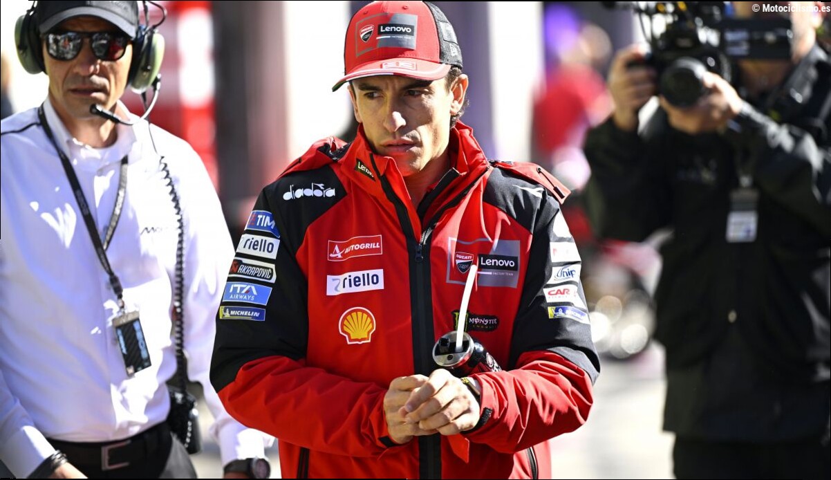 Marc Márquez sufre un problema inesperado y cede distancia con Jorge Martín en Austria
