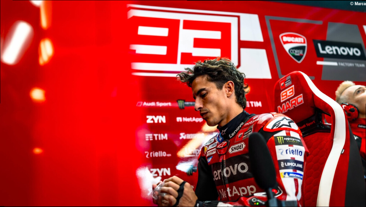 Marc Márquez: "Estuve tres vueltas: '¿Entro a box o no?'"