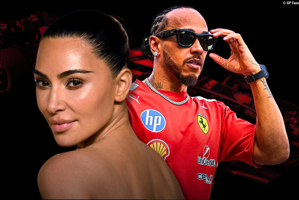 Lewis Hamilton smiles again as F1 star escapes Ferrari tension with girlfriend Kim Kardashian