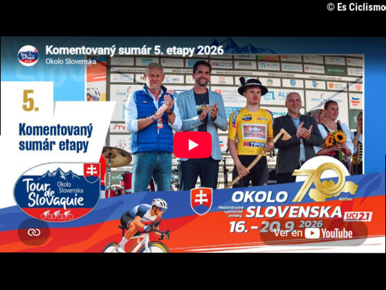 VÃ­deo resumen de la 5Âª etapa del Tour de Eslovaquia 2026 (Ãºltima)