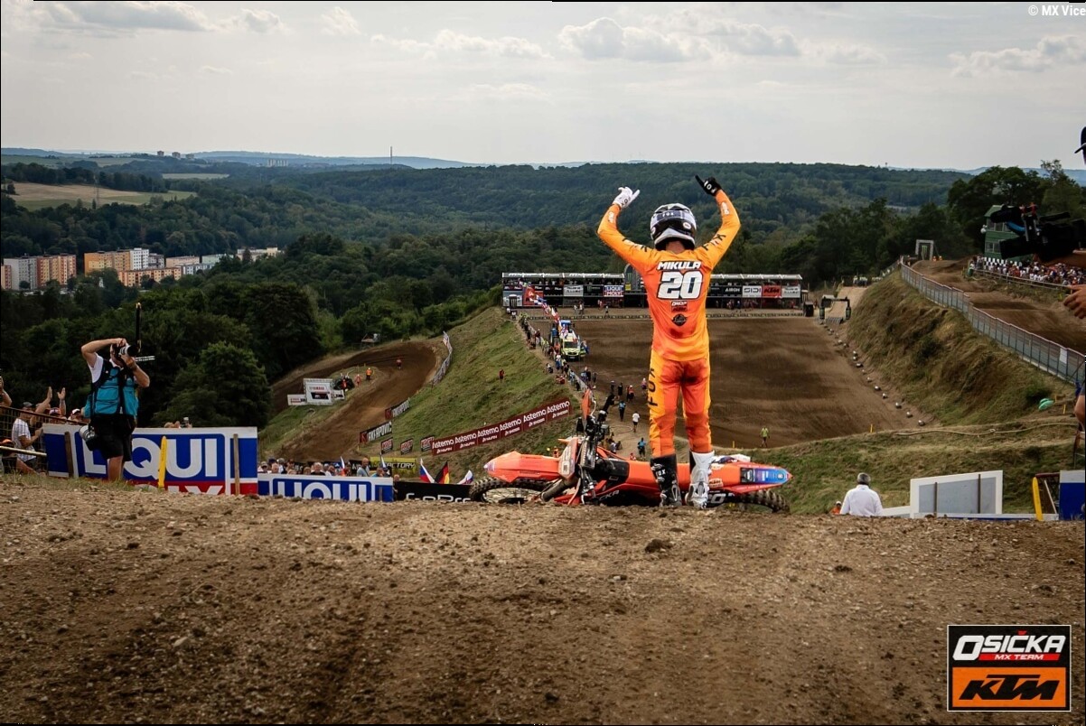 Julius Mikula finishes ninth in the MX2 World Championship as Osička MX Team becomes the best private team