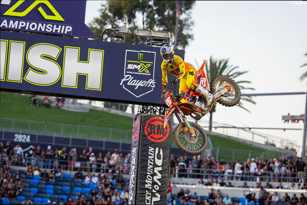 Prado, Beaumer, Tomac and Plessinger on LA SMX