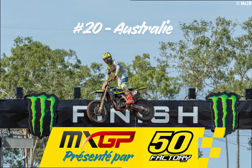 MXGP d'Australie 2026 : Guillem Farres champion du monde MX2