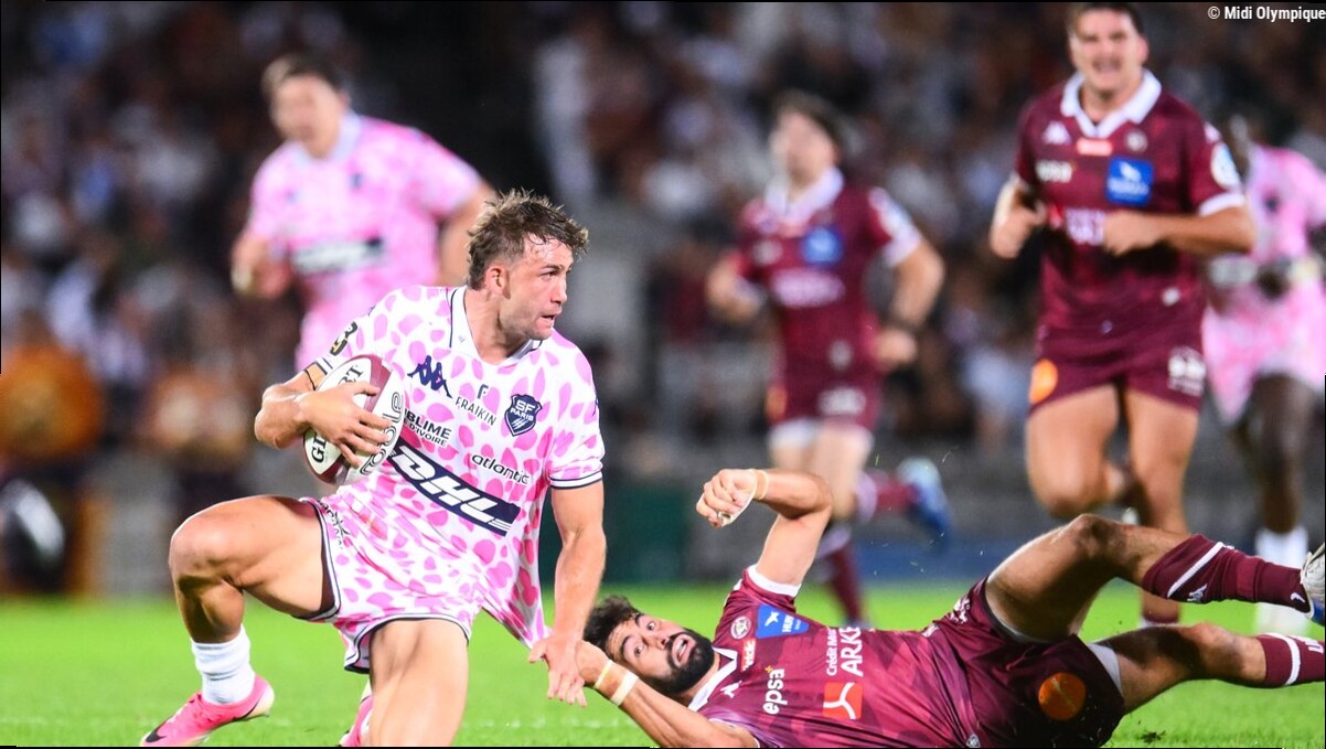 Top 14 - La carte mais pas le territoire pour le Stade français qui s'incline à Bordeaux