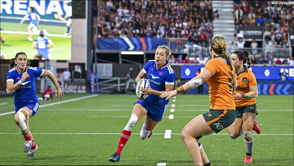 XV de France féminin. WXV Global Series - "C'est une caméra cachée !" souffle Emilie Boulard après le laborieux succès face à