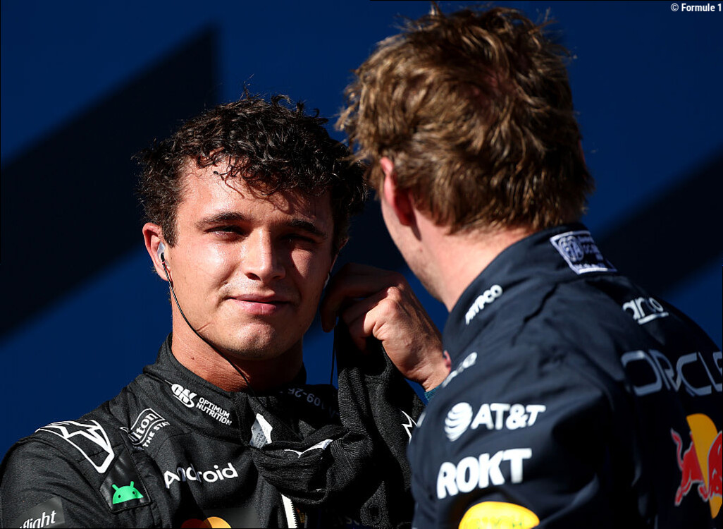 Johnny Herbert weet het zeker: 'Lando Norris rijdt nu op hetzelfde niveau als Max Verstappen'