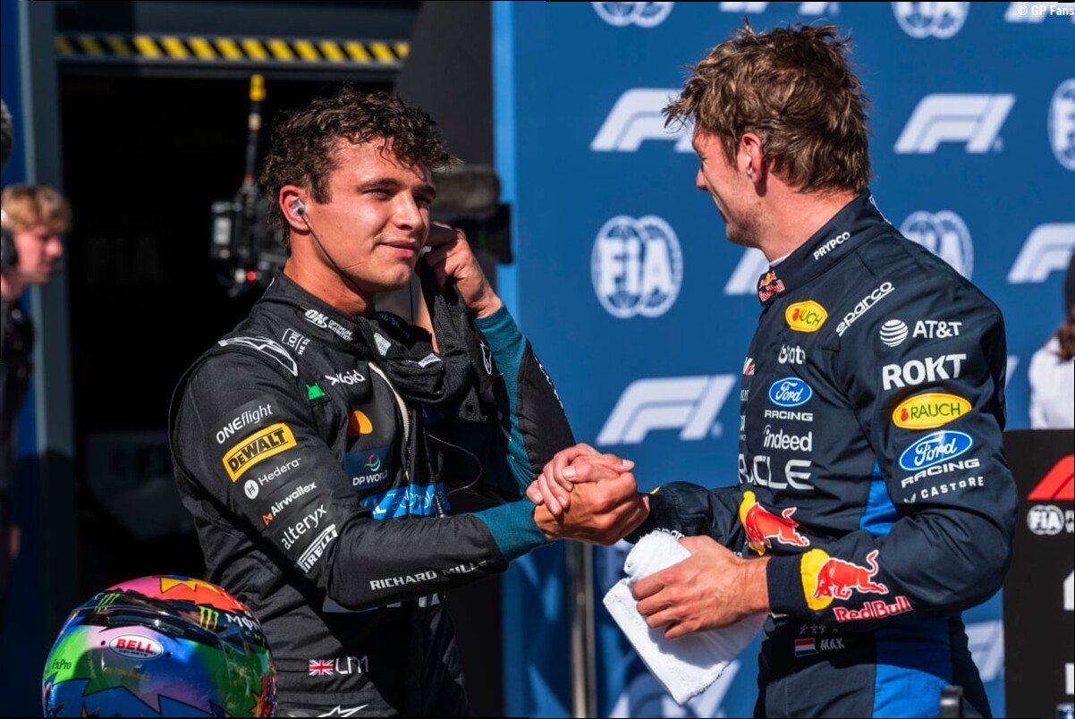 Max Verstappen hails Lando Norris for helping fix huge F1 problem