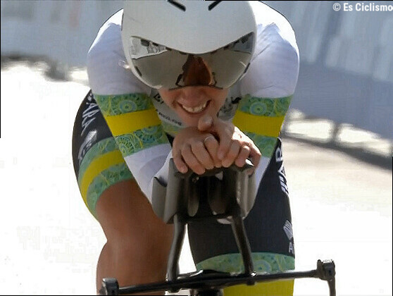 Felicity Wilson-Haffenden, oro mundial sub-23 de contrarreloj en Montreal