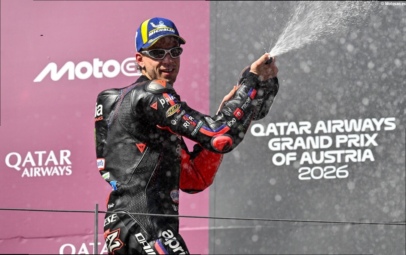 Bezzecchi avisa: «Aún no ha terminado; haré todo lo posible para seguir luchando con Martín y Marc Márquez»