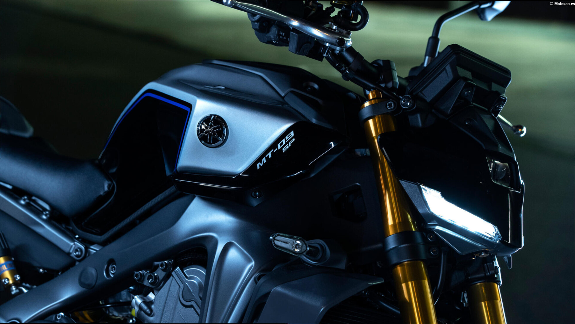 Yamaha MT-09 SP: la oscuridad alcanza su máxima expresión