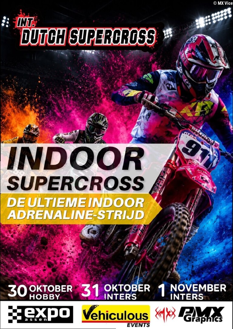 Indoor Supercross returns to Expo Assen with three-day programme