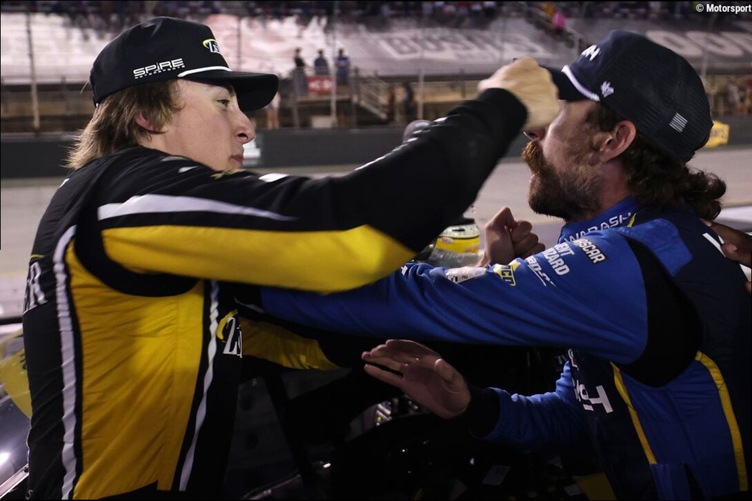 Ryan Blaney regrets his actions, admits "I got my ass kicked" in Hocevar fight