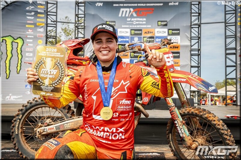 MOTOCROSS – Australie, Darwin, Daniela Guillén championne du monde