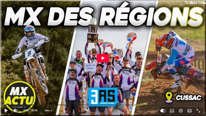 MOTOCROSS des RÉGIONS – Cussac, le reportage vidéo de MX Actu