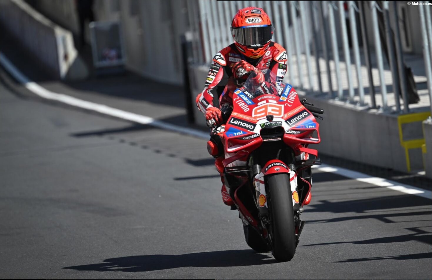 Melandri descifra la táctica de Márquez: «Si no es el más rápido, adelanta para romper el ritmo»