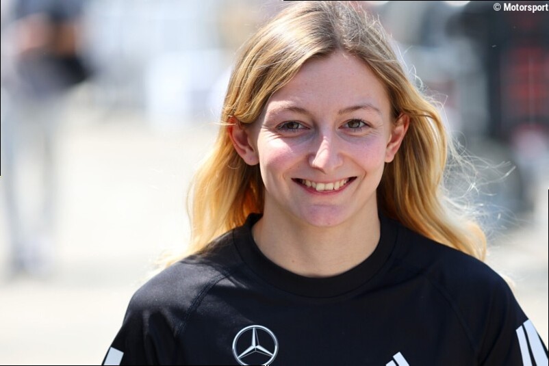 Mercedes-Testerin Doriane Pin: In fünf Jahren Stammpilotin in der Formel 1?