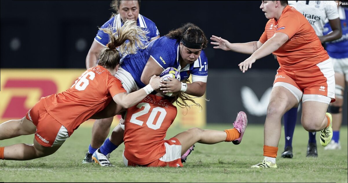 Manusina Samoa seizing chance to 'build and grow' at WXV Global Series Challenger