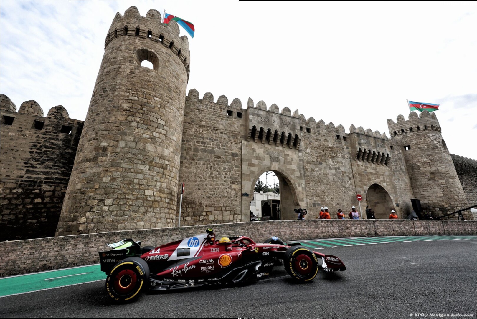 Météo F1 - GP d'Azerbaïdjan : un vent fort menace de compliquer le week-end