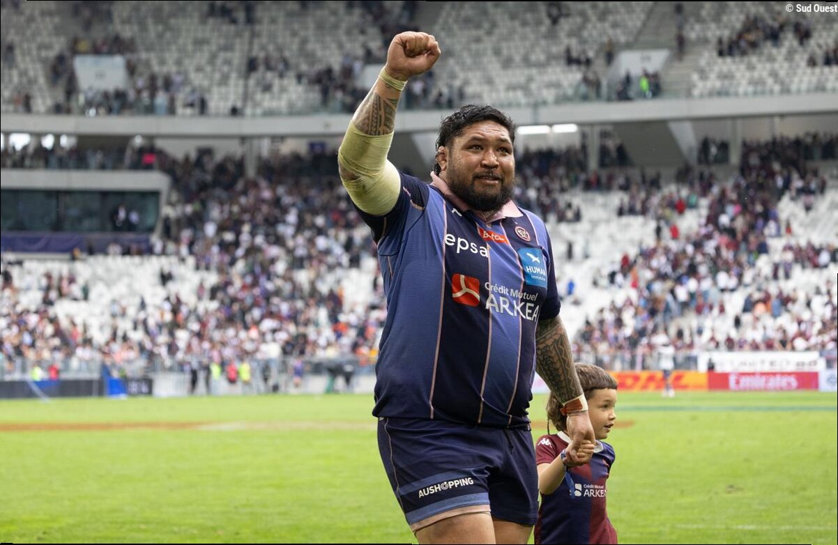 Union Bordeaux-Bègles : Ben Tameifuna de retour l'entraînement, Jefferson Poirot a repris la course