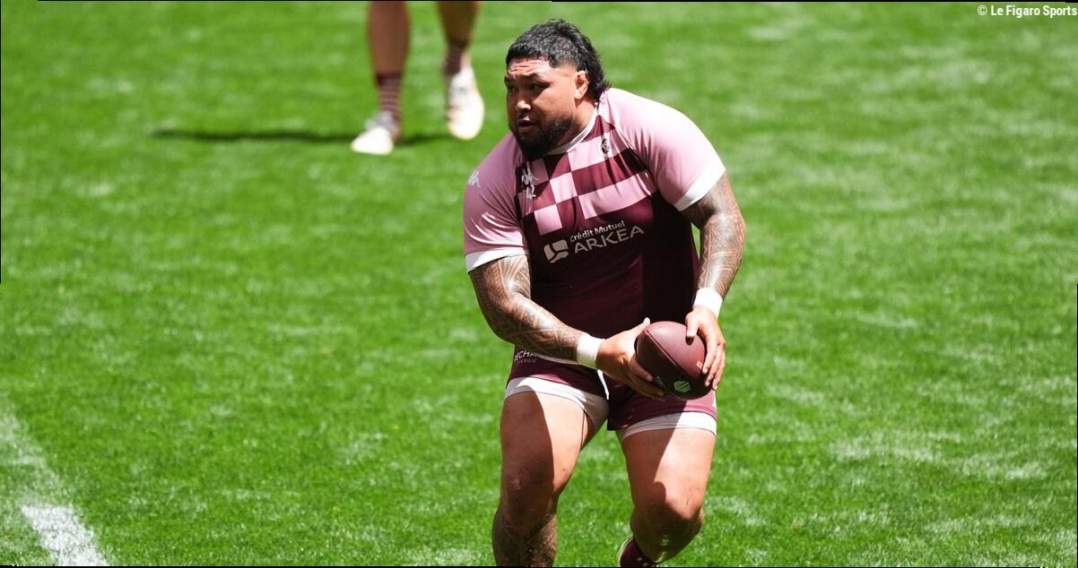 Top 14 : l'UBB enregistre le retour de son massif pilier Ben Tameifuna