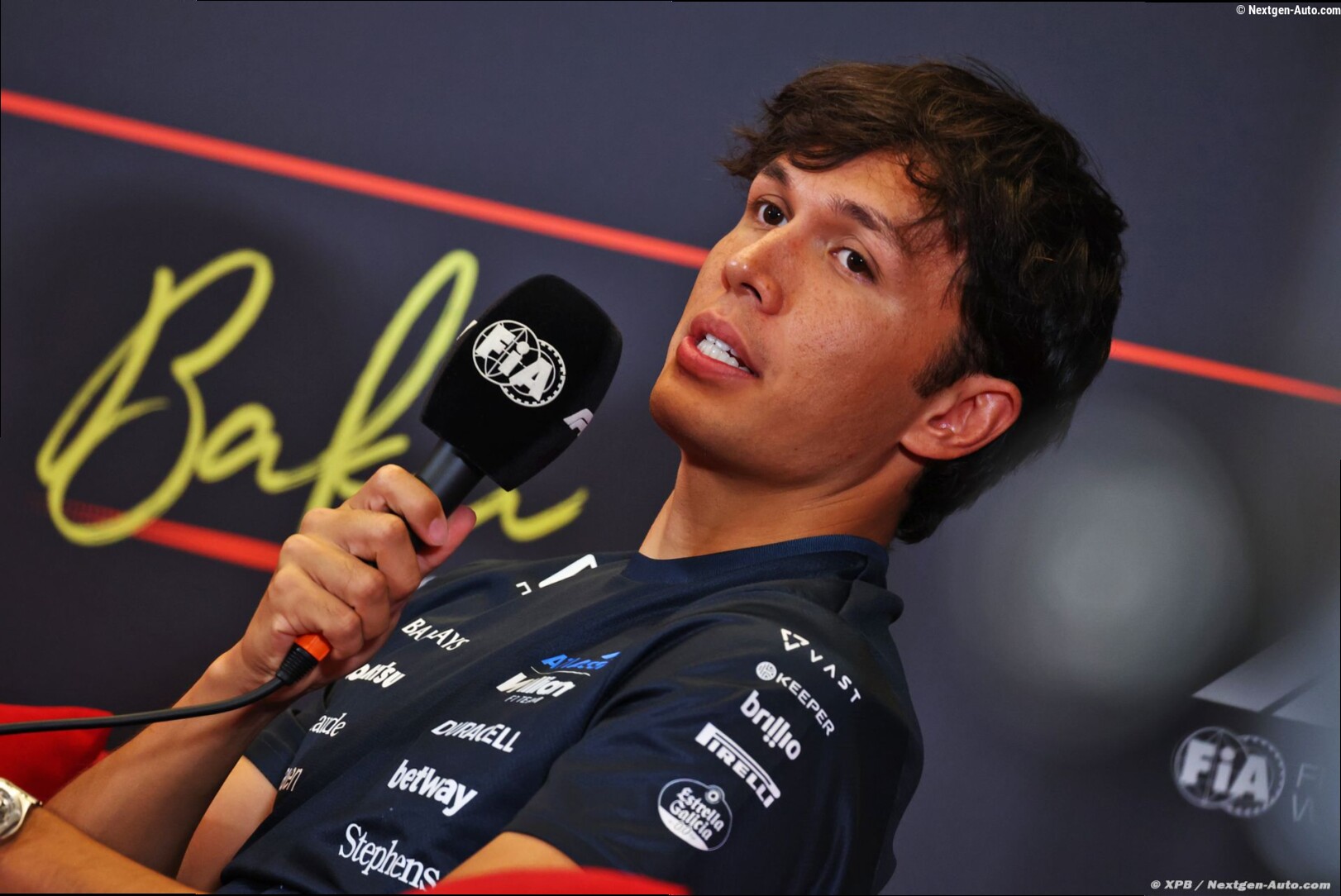 Albon : Williams F1 a beaucoup gagné sur le poids, reste à voir l'aéro !