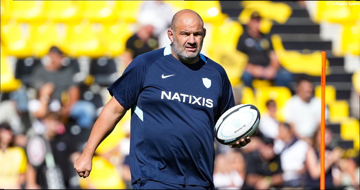 Top 14 : le Racing 92 a «encore une marge de progression colossale», estime Collazo après le réveil de son équipe à La Rochel