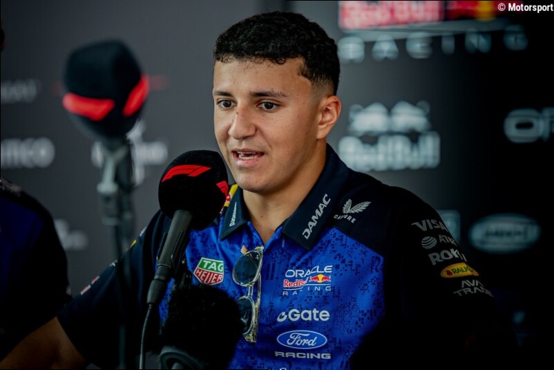 Hadjar: "No sé cuánto dura mi contrato con Red Bull F1, y no me importa"
