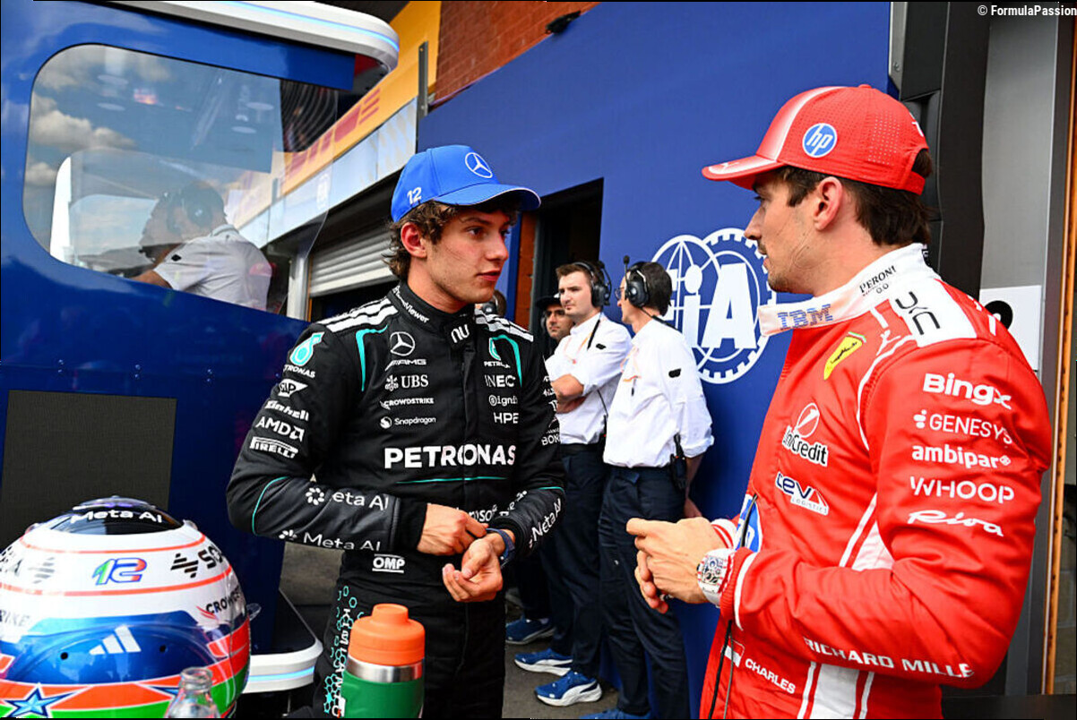 Leclerc e i segreti di Antonelli: "Mi piacerebbe conoscerli! Non so come faccia a essere così veloce"