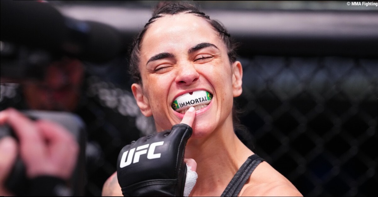Norma Dumont celebrates Ailin Perez UFC fight for chance to do 'what I want to do without getting arrested'