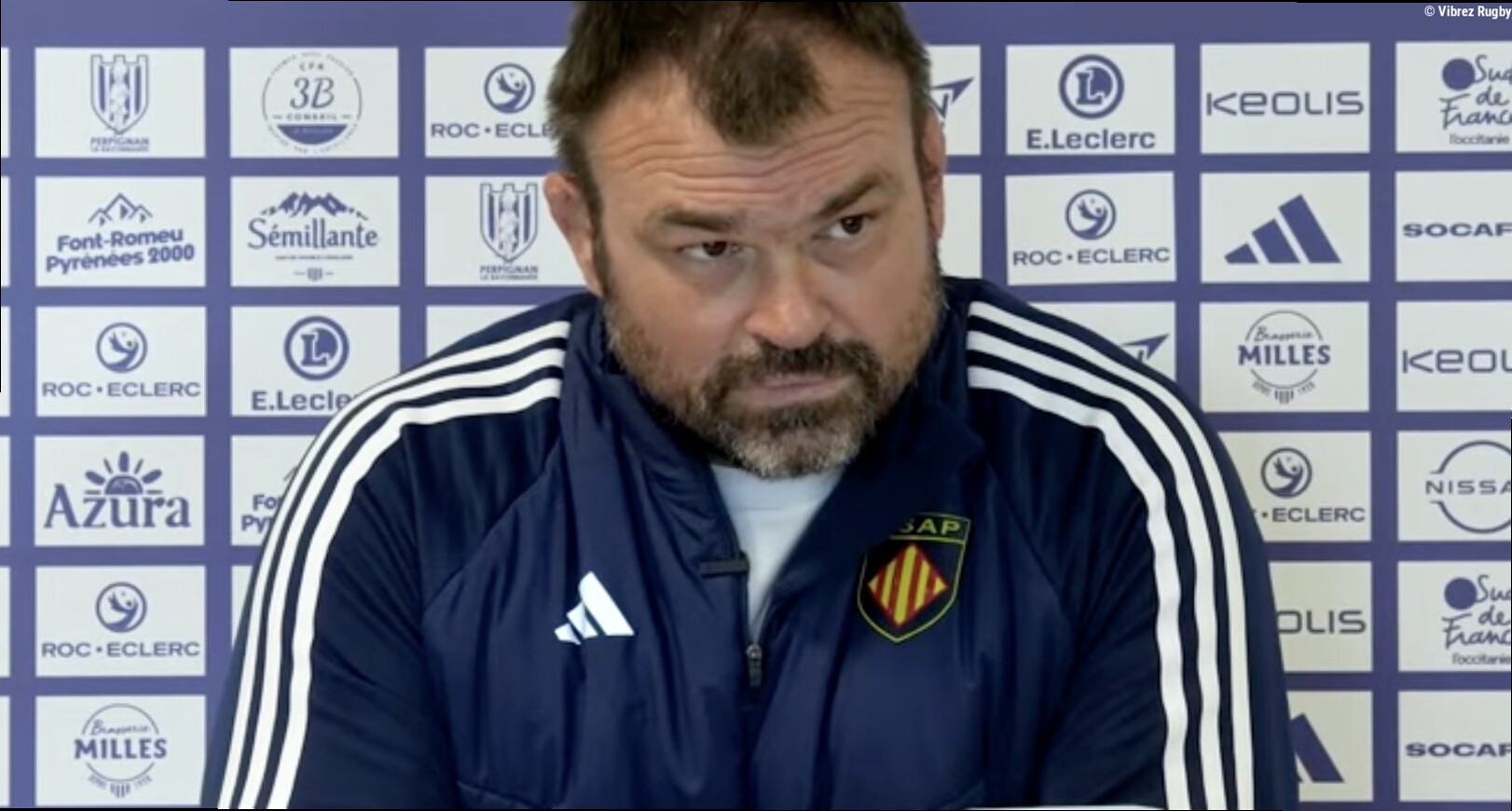 Perpignan : Nicolas Mas mise sur l'agressivité pour contenir l'UBB
