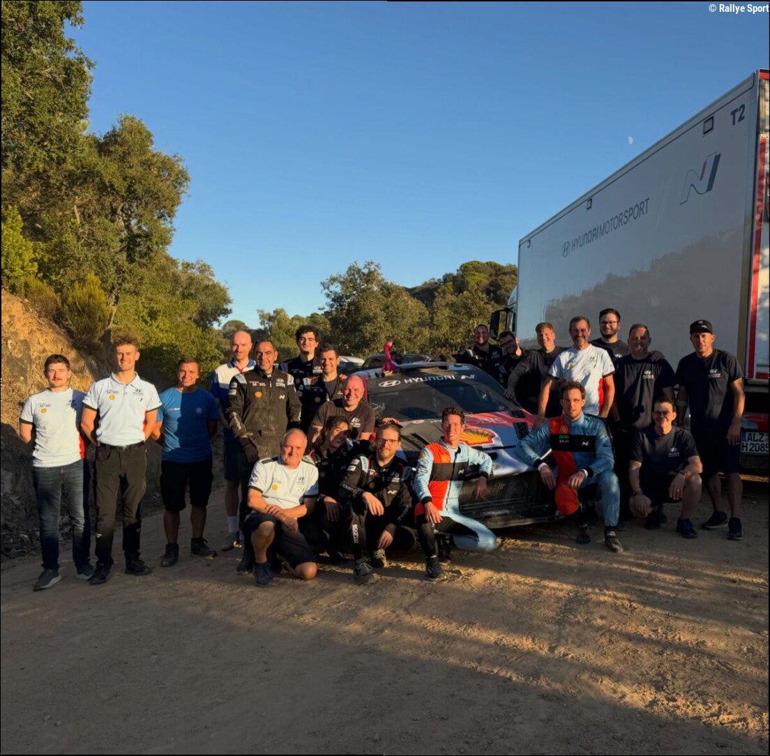 Neuville rend hommage à son équipe d'essais