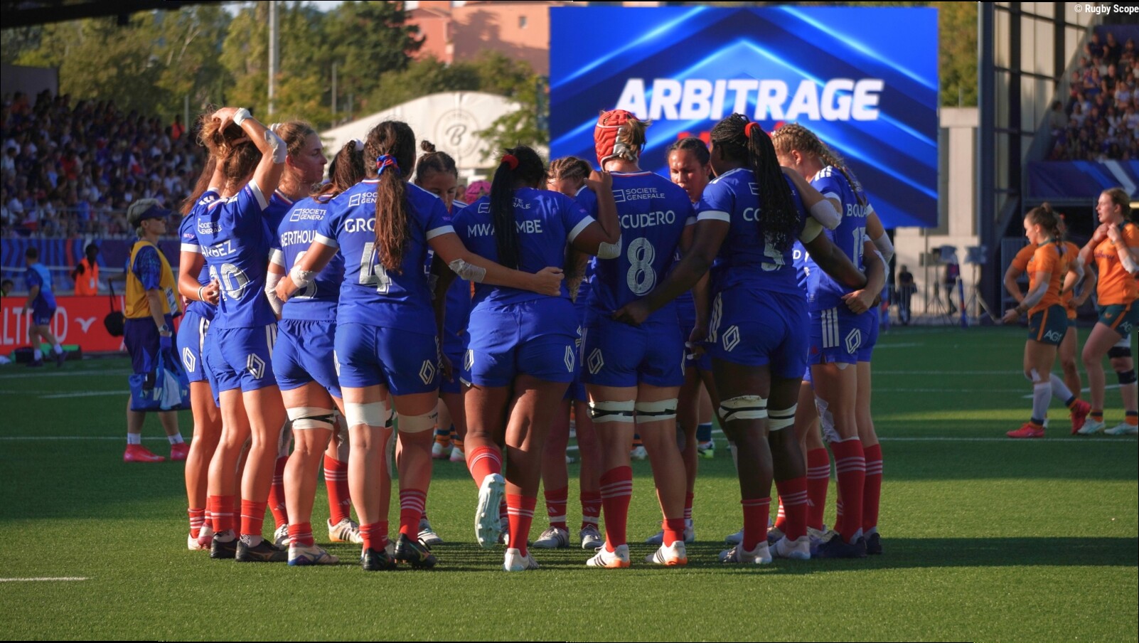 XV de France (F) – Cinq cartons et un passage à onze : les Bleues ne veulent plus revivre le scénario australien