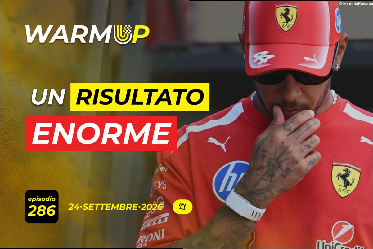 Hamilton ha un nuovo obiettivo e le altre news del 24/9 | WarmUp F1 Podcast #286