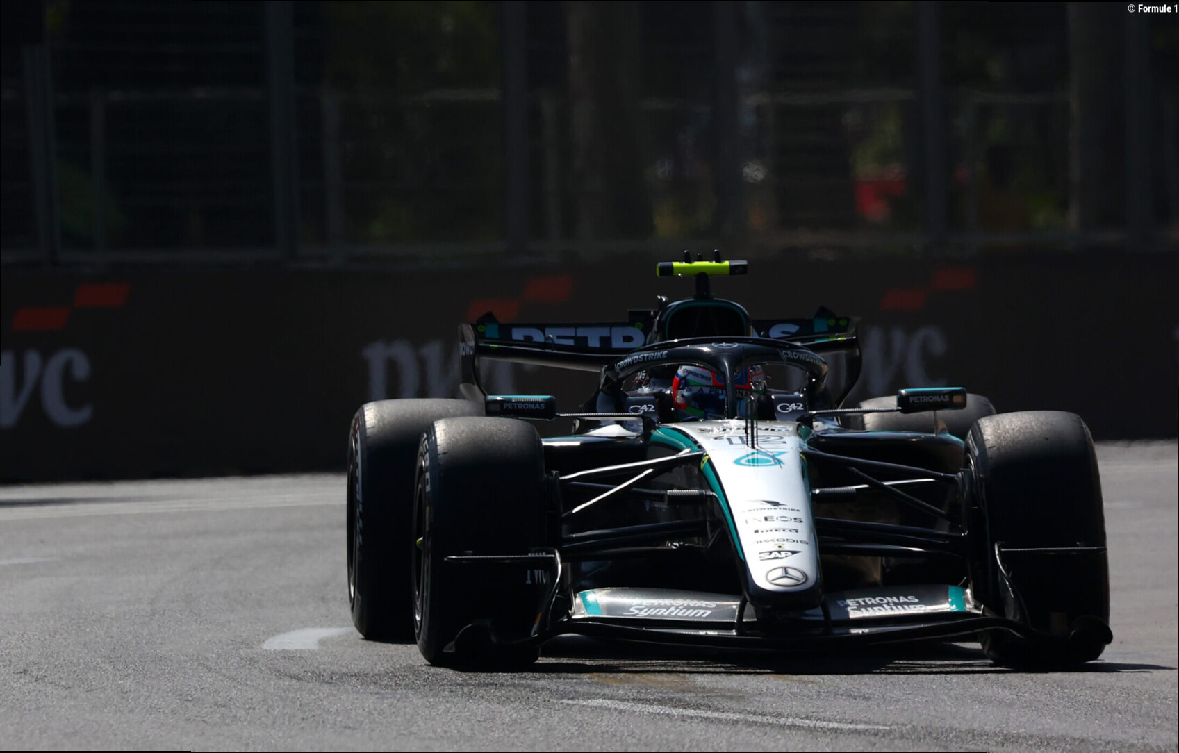 VT1 GP Azerbeidzjan: Max Verstappen begint weekend sterk in sessie met veel uitvalbeurten