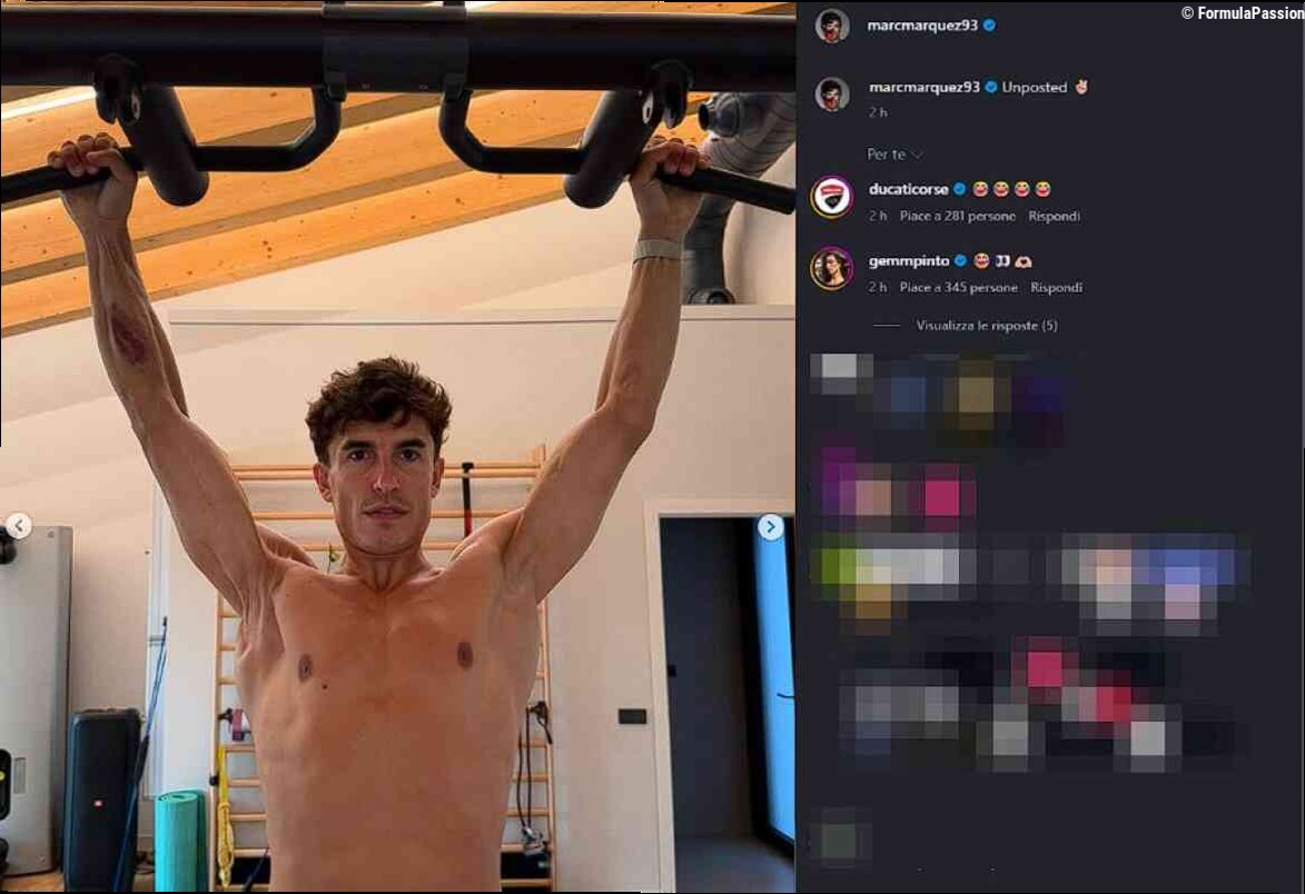 Marquez: "Il braccio non mi fa male, ma mi manca forza"