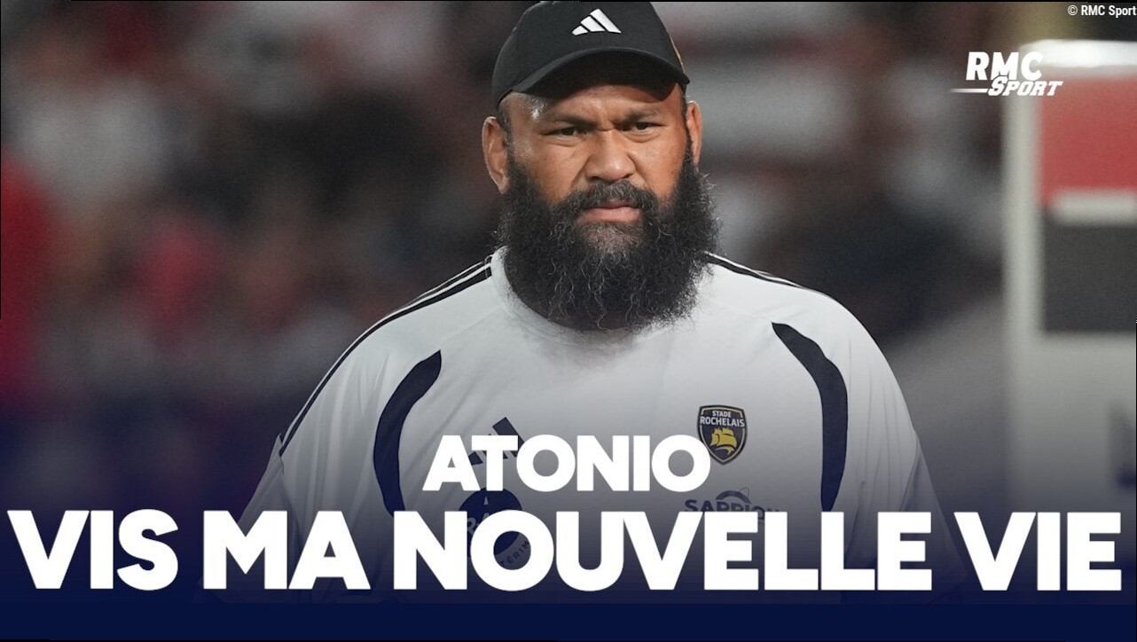 La Rochelle : "Ça va très bien" Atonio raconte sa nouvelle vie de coach