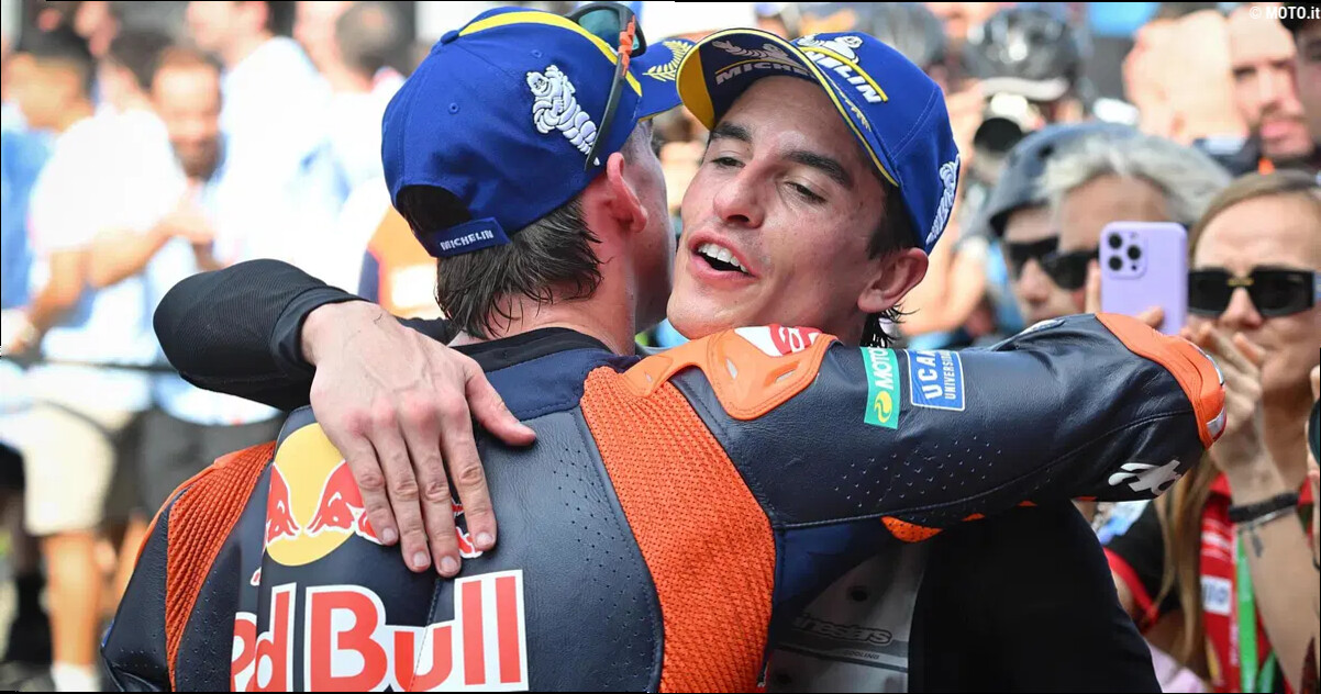 MotoGP, Marc Marquez sull'arrivo di Acosta in Ducati: "Come gli altri compagni che ho avuto? No, penso che sia quello che mi 