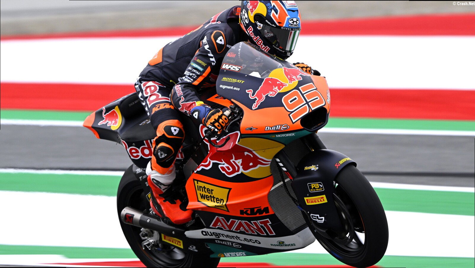Moto2 star sets sights on MotoGP after new KTM deal