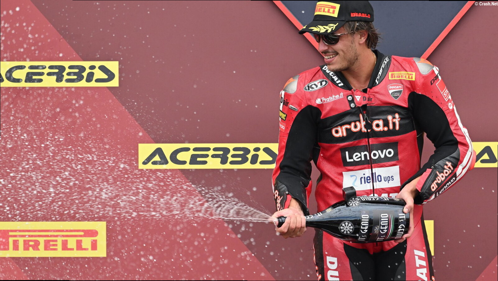 Nicolo Bulega vows to maintain WorldSBK "approach" despite "big" MotoGP test crash
