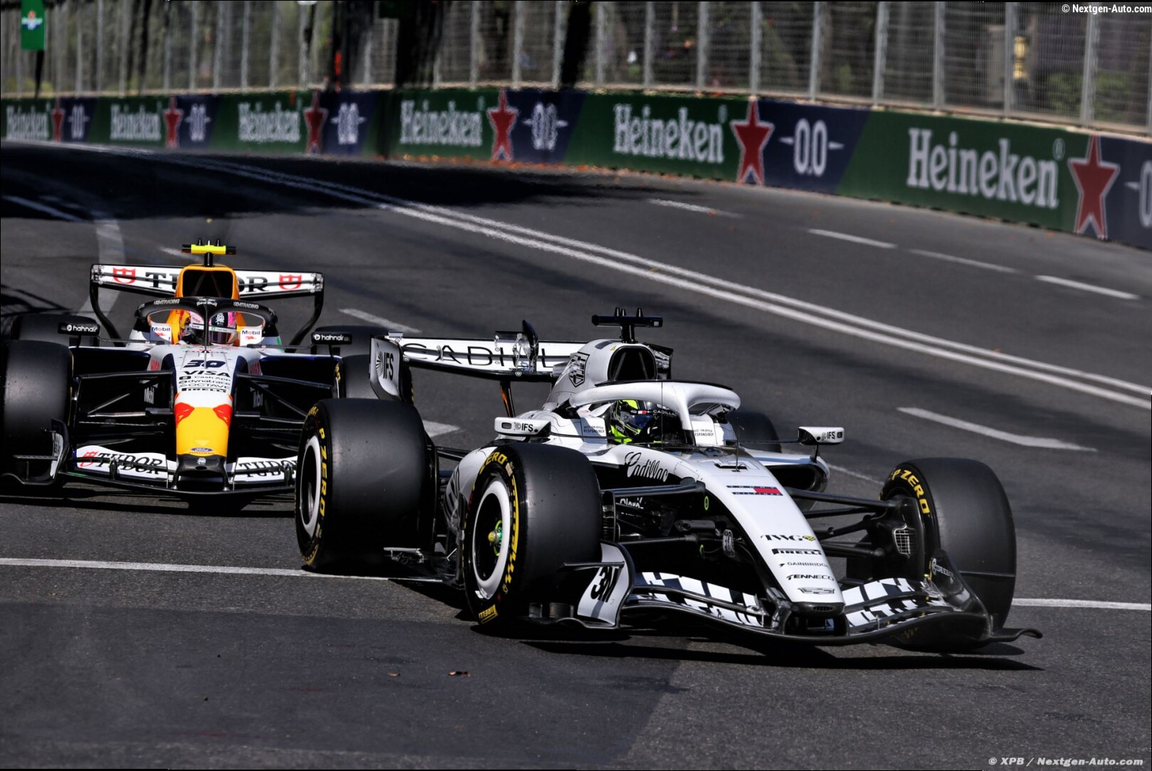 Cadillac F1 affiche un rythme solide à Bakou et a encore 'beaucoup à gagner'