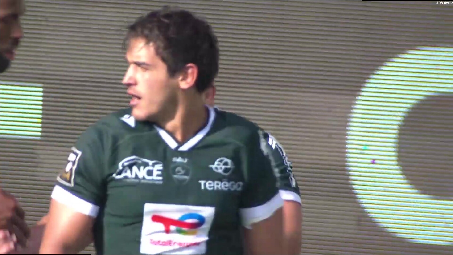 Fracture du doigt : Lucas Rey absent six semaines à Pau